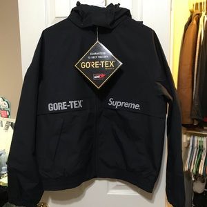 Supreme Goretex hooded track jacket
